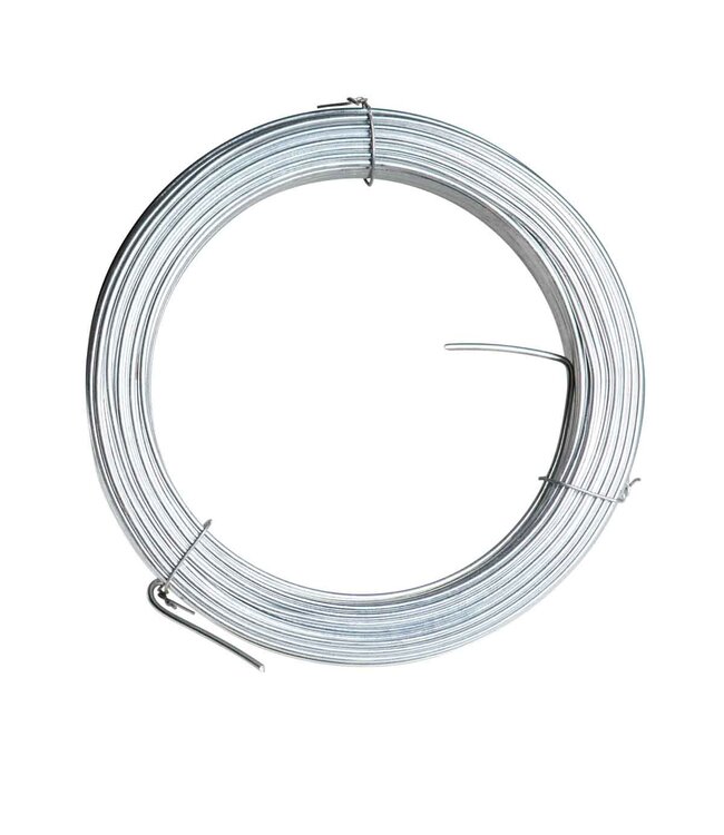 Garmix fil de ligature 2mm 50m galvanisé fil d'acier