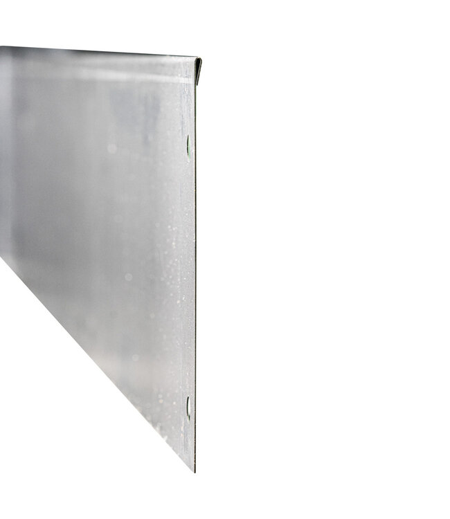 Garmix Bordure en acier corten 14cm 10 mètres, 0.6mm