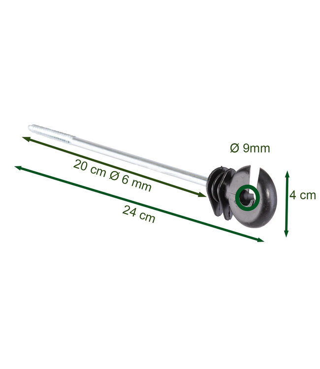 Kence Anneau Isolateur 220mm, 50 pièces