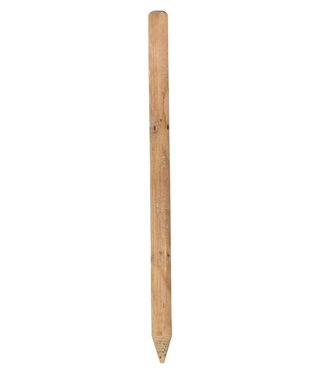 Bruin 250cm 10cm Gefreesde Ronde Palen Hout Geimpregneerd