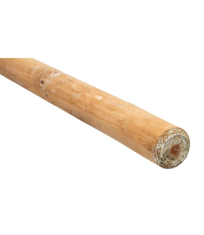 Bruin 250cm 10cm Gefreesde Ronde Palen Hout Geimpregneerd