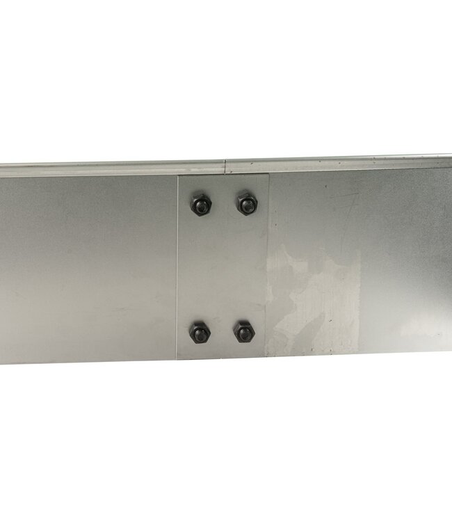 Garmix Plaque de raccordement de 19 cm pour bordures en acier Corten