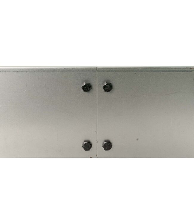 Garmix Plaque de raccordement de 19 cm pour bordures en acier Corten