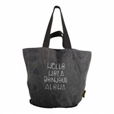 Mycha Ibiza - tas - Espart Hello 4031 - handtas met rits – Canvas Tas