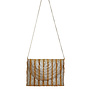 Jute tas - rechthoekige tas - clutch - 30  x 22cm - handgemaakte tas - Formentera 1