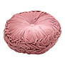 Mycha Ibiza - Velvet - fluweel - rond - sierkussen - 45cm - Roze