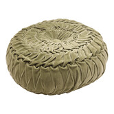 Mycha Ibiza - Velvet - fluweel - rond - sierkussen - 45cm - Groen