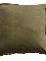 Mycha Ibiza Sierkussen Pala Velvet katoen 45x45 Groen