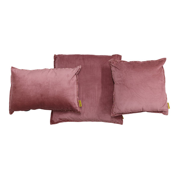 Mycha Ibiza Mycha Ibiza - Sierkussen - Pala - Velvet - katoen - 40 x 60 - Roze