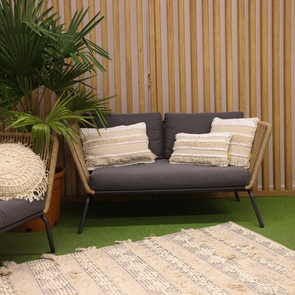 Mycha Ibiza Mycha Ibiza - Bohemian - sierkussen - Boho kussen - beige - 40x60 cm - IBZ4