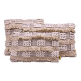 Mycha Ibiza - Bohemian - sierkussen - Boho kussen - beige - 45x45 cm - IBZ9