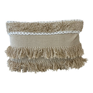 Boho sierkussen IBZ25  30x50 beige