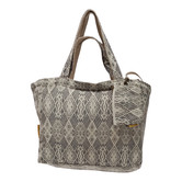 Mycha Ibiza - strandtas - weekendtas - handtas - rits - clutch - katoen – MYC220001