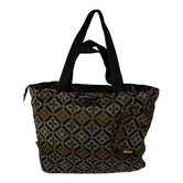 Mycha Ibiza - strandtas - weekendtas - shopper - handtas - rits - clutch - katoen – MYC220040