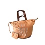 Mycha Ibiza - tas - ritssluiting - strandtas - shopper - clutch - lederen hengsels -  - Copy