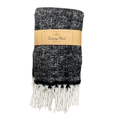 Take A Plaid - mohair - polyester- luxury - plaid - black