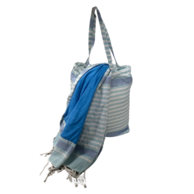 Tweedelige set Jack 3 blauw Ca 90 x180 cm