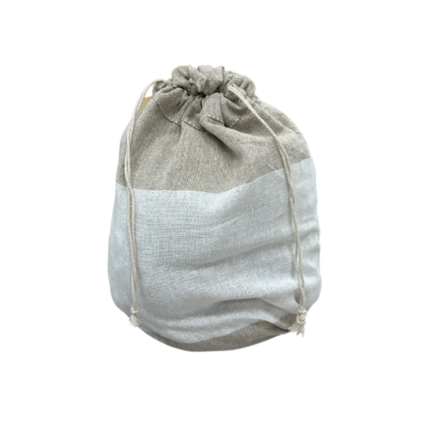 2 in 1 -  Fouta tas Jip 3 beige Ca 90 x180 cm