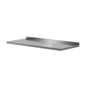INOXI RVS Werkblad + Spatrand 1300(b)X700(d)X40(h)mm