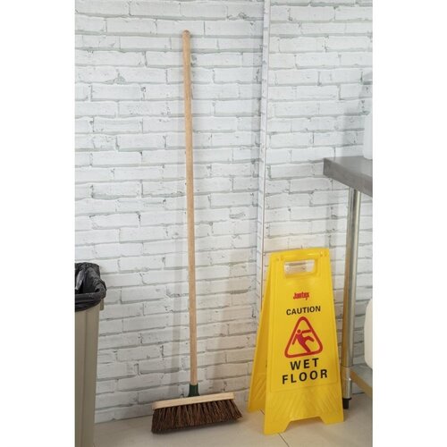 Jantex Houten bezemsteel 1,2m