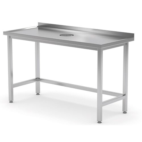 Working Tables with Waste Hole