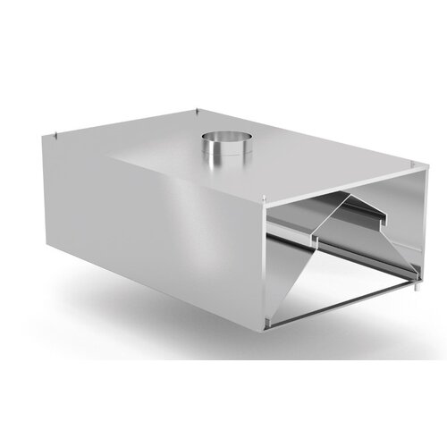 INOXI Stainless steel condensation hood | 1800x1400x(h)450 mm