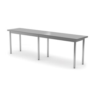 INOXI Centrale Werktafel RVS 2400(b)X800(d)X850(h)mm
