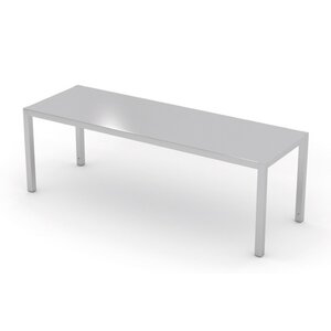 INOXI RVS Etagère 1 laag 800(b)X400(d)X350(h)mm