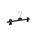 Knijperhanger - Volwassenen - PG40 - 10 Stuks - Kunststof - Zwart - Verschuifbare Anti-slip knijpers - 40 cm - Rokhanger - Broekhanger - Pantalonhanger - PG-Serie Knijperhanger - Volwassenen - PG40 - 10 Stuks - Kunststof - Zwart - Verschuifbare Anti-slip knijpers - 40 cm - Rokhanger - Broekhanger - Pantalonhanger - PG-Serie