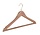 Kledinghanger - Volwassenen - Z156/45HR - 40 Stuks - Blousehanger - Shirthanger - Anti Motten - Cederhout - Ongelakt - Rokinkepingen - Anti-slip Broeklat - Messinghaak - 45 cm - Kleerhanger