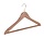 Kledinghanger - Volwassenen - Z156/45HR - 10 Stuks - Blousehanger - Shirthanger - Anti Motten - Cederhout - Ongelakt - Rokinkepingen - Anti-slip Broeklat - Messinghaak - 45 cm - Kleerhanger