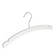 Kledinghanger - Kinderen - 1508-34H - 10 Stuks - Blousehanger - Shirthanger - Beukenhout - Wit - Rokinkepingen - 34 cm - Kleerhanger - Kinderhanger Kledinghanger - Kinderen - 1508-34H - 10 Stuks - Blousehanger - Shirthanger - Beukenhout - Wit - Rokinkepingen - 34 cm - Kleerhanger - Kinderhanger