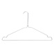 Draadhanger - Stomerijhanger - Volwassenen - 402-27 - 25 Stuks - metaal - Verzinkt - Rokinkepingen - 40 cm - Ø 2,7 mm - Kledinghanger - Kleerhanger Draadhanger - Stomerijhanger - Volwassenen - 402-27 - 25 Stuks - metaal - Verzinkt - Rokinkepingen - 40 cm - Ø 2,7 mm - Kledinghanger - Kleerhanger