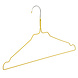 Draadhanger - Stomerijhanger - Volwassenen - 404-24 - 75 Stuks - metaal - Geel - Rokinkepingen - 41 cm - Ø 2,4 mm - Kledinghanger - Kleerhanger Draadhanger - Stomerijhanger - Volwassenen - 404-24 - 75 Stuks - metaal - Geel - Rokinkepingen - 41 cm - Ø 2,4 mm - Kledinghanger - Kleerhanger