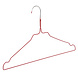 Draadhanger - Stomerijhanger - Volwassenen - 404-24 - 25 Stuks - metaal - Rood - Rokinkepingen - 41 cm - Ø 2,4 mm - Kledinghanger - Kleerhanger Draadhanger - Stomerijhanger - Volwassenen - 404-24 - 25 Stuks - metaal - Rood - Rokinkepingen - 41 cm - Ø 2,4 mm - Kledinghanger - Kleerhanger