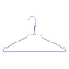 Draadhanger - Stomerijhanger - Volwassenen - 404-24 - 50 Stuks - metaal - Paars - Rokinkepingen - 41 cm - Ø 2,4 mm - Kledinghanger - Kleerhanger Draadhanger - Stomerijhanger - Volwassenen - 404-24 - 50 Stuks - metaal - Paars - Rokinkepingen - 41 cm - Ø 2,4 mm - Kledinghanger - Kleerhanger