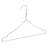 Draadhanger - Stomerijhanger - Volwassenen - 404-27 - 25 Stuks - metaal - Verzinkt - Rokinkepingen - 40 cm - Ø 2,7 mm - Kledinghanger - Kleerhanger