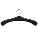 Garderobehanger - Jassenhanger - 506-52 - 8 Stuks - Zwart - Gelakt - Beukenhout - Messinghaak - 45 cm - Kledinghanger - Kleerhanger Garderobehanger - Jassenhanger - 506-52 - 8 Stuks - Zwart - Gelakt - Beukenhout - Messinghaak - 45 cm - Kledinghanger - Kleerhanger