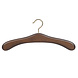 Garderobehanger - Jassenhanger - 506-52 - 10 Stuks - Bruin - Walnoten Gebeitst - Beukenhout - Messinghaak - 45 cm - Kledinghanger - Kleerhanger Garderobehanger - Jassenhanger - 506-52 - 10 Stuks - Bruin - Walnoten Gebeitst - Beukenhout - Messinghaak - 45 cm - Kledinghanger - Kleerhanger
