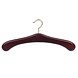 Garderobehanger - Jassenhanger - 506-52 - 6 Stuks - Bruin - Mahonie Gebeitst - Beukenhout - Messinghaak - 45 cm - Kledinghanger - Kleerhanger Garderobehanger - Jassenhanger - 506-52 - 6 Stuks - Bruin - Mahonie Gebeitst - Beukenhout - Messinghaak - 45 cm - Kledinghanger - Kleerhanger