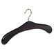 Garderobehanger - Jassenhanger - 506-58 - 20 Stuks - Zwart - Gelakt - Beukenhout - Chromehaak - 45 cm - Kledinghanger - Kleerhanger Garderobehanger - Jassenhanger - 506-58 - 20 Stuks - Zwart - Gelakt - Beukenhout - Chromehaak - 45 cm - Kledinghanger - Kleerhanger