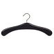Garderobehanger - Jassenhanger - 506-58 - 20 Stuks - Zwart - Gelakt - Beukenhout - Chromehaak - 45 cm - Kledinghanger - Kleerhanger Garderobehanger - Jassenhanger - 506-58 - 20 Stuks - Zwart - Gelakt - Beukenhout - Chromehaak - 45 cm - Kledinghanger - Kleerhanger