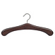 Garderobehanger - Jassenhanger - 506-58 - 6 Stuks - Bruin - Wenge Gebeitst - Beukenhout - Chromehaak - 45 cm - Kledinghanger - Kleerhanger Garderobehanger - Jassenhanger - 506-58 - 6 Stuks - Bruin - Wenge Gebeitst - Beukenhout - Chromehaak - 45 cm - Kledinghanger - Kleerhanger