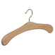 Garderobehanger - Jassenhanger - 506-58 - 10 Stuks - Bruin - Naturel Gelakt - Beukenhout - Chromehaak - 45 cm - Kledinghanger - Kleerhanger Garderobehanger - Jassenhanger - 506-58 - 10 Stuks - Bruin - Naturel Gelakt - Beukenhout - Chromehaak - 45 cm - Kledinghanger - Kleerhanger