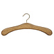 Garderobehanger - Jassenhanger - 506ED-52 - 6 Stuks - Bruin - Donker Gebeitst - Eikenhout - Messinghaak - 45 cm - Kledinghanger - Kleerhanger Garderobehanger - Jassenhanger - 506ED-52 - 6 Stuks - Bruin - Donker Gebeitst - Eikenhout - Messinghaak - 45 cm - Kledinghanger - Kleerhanger