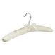 Kledinghanger - Satijnhanger - Volwassenen - 5101 - 50 Stuks - Blousehanger - Shirthanger - Satijn - Ivoor - Creme - Chromehaak - 38 cm - Kleerhanger Kledinghanger - Satijnhanger - Volwassenen - 5101 - 50 Stuks - Blousehanger - Shirthanger - Satijn - Ivoor - Creme - Chromehaak - 38 cm - Kleerhanger