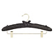 Knijperhanger - Satijnhanger - Volwassenen - 5107 - 40 Stuks - Zwart - Verschuifbare Anti-slip knijpers - Messinghaak - 38 cm - Rokhanger - Broekhanger - Pantalonhanger Knijperhanger - Satijnhanger - Volwassenen - 5107 - 40 Stuks - Zwart - Verschuifbare Anti-slip knijpers - Messinghaak - 38 cm - Rokhanger - Broekhanger - Pantalonhanger