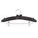 Knijperhanger - Satijnhanger - Volwassenen - 5108 - 20 Stuks - Zwart - Verschuifbare Anti-slip knijpers - Chromehaak - 38 cm - Rokhanger - Broekhanger - Pantalonhanger Knijperhanger - Satijnhanger - Volwassenen - 5108 - 20 Stuks - Zwart - Verschuifbare Anti-slip knijpers - Chromehaak - 38 cm - Rokhanger - Broekhanger - Pantalonhanger