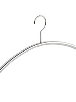 Garderobehanger - Jassenhanger - Buishanger - Volwassenen - 6310 - 20 Stuks - metaal - Verchroomd - Ø 13 mm - 44 cm - Kledinghanger - Kleerhanger