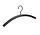 Garderobehanger - Jassenhanger - Buishanger - Volwassenen - 6312 - 12 Stuks - metaal - Zwart - Ø 22 mm - 41 cm - Kledinghanger - Kleerhanger